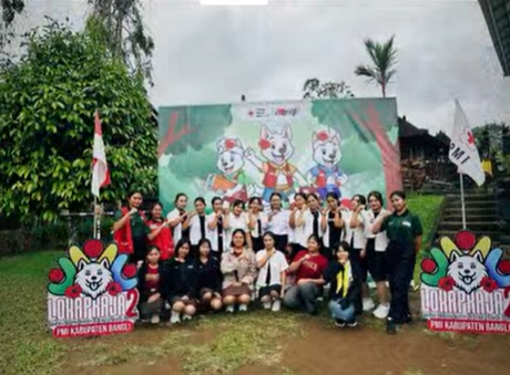 Lomba Ketangkasan Palang Merah Remaja (Loka Praja) PMI Kabupaten Bangli Tingkat PMR Mula, Madya, dan Wira Tahun 2025.