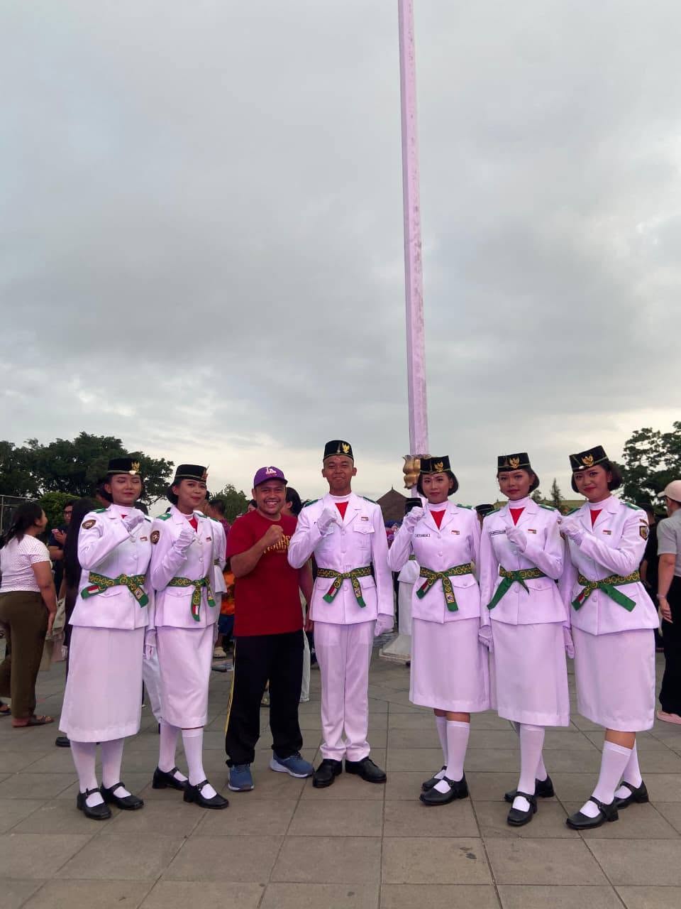 BANGGA! ENAM SISWA SMKN 1 BANGLI DIKUKUHKAN SEBAGAI PASKIBRAKA KABUPATEN BANGLI TAHUN 2026